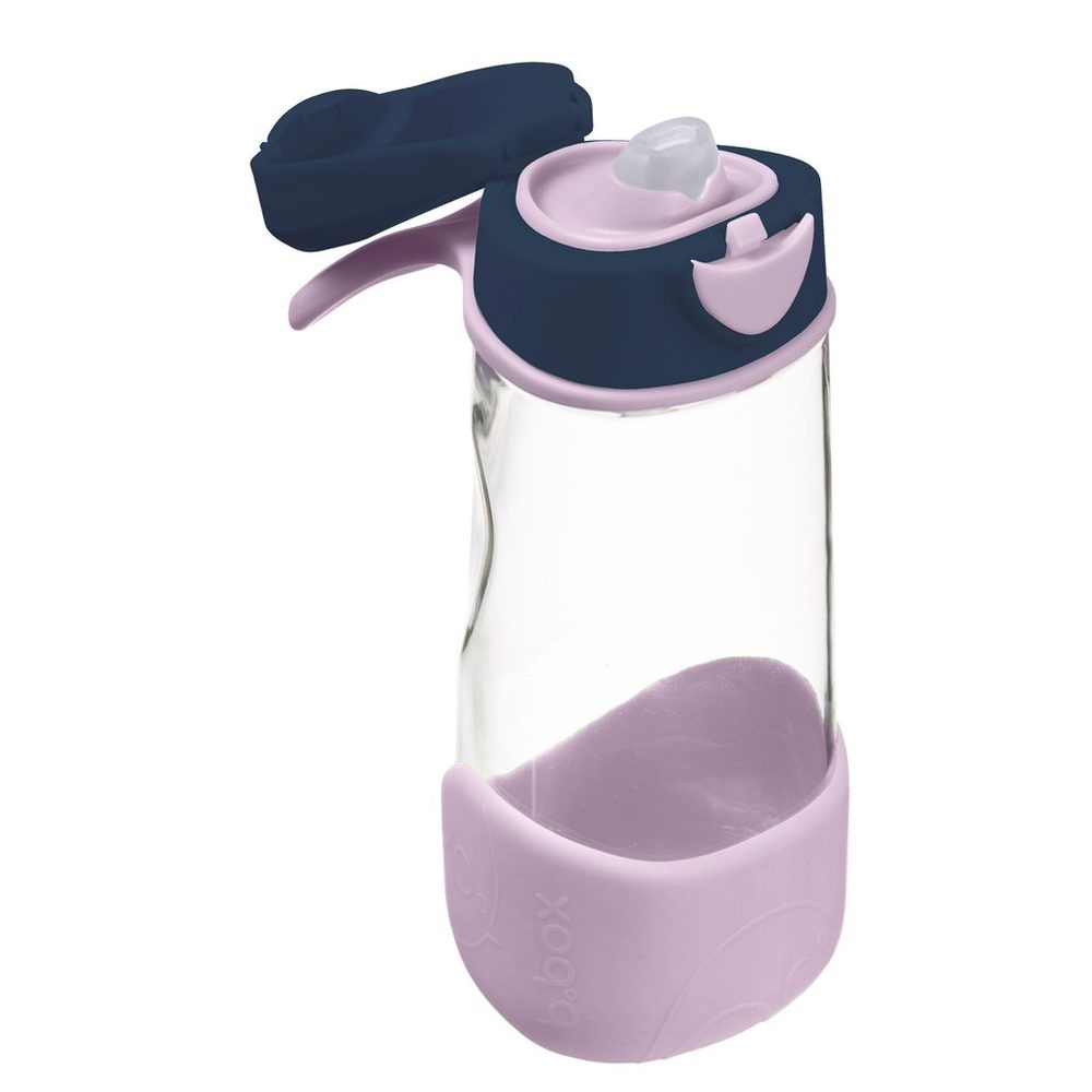 b.box Sport lahev na pití 450ml - indigo/růžová