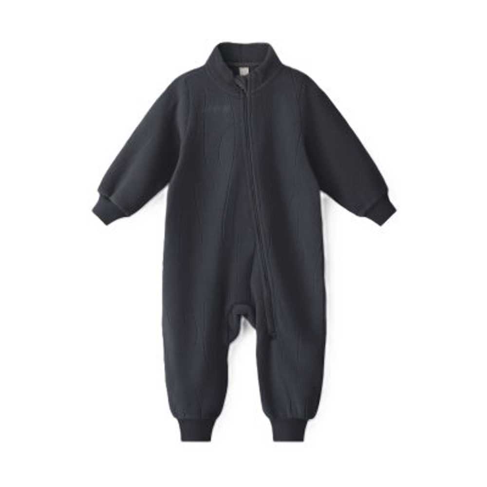 LEOKID Fleecový overal Tilio Carbon Gray vel. 86