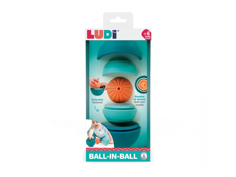 Ludi Míčky silikonové Ball in Ball (obrázek 6)