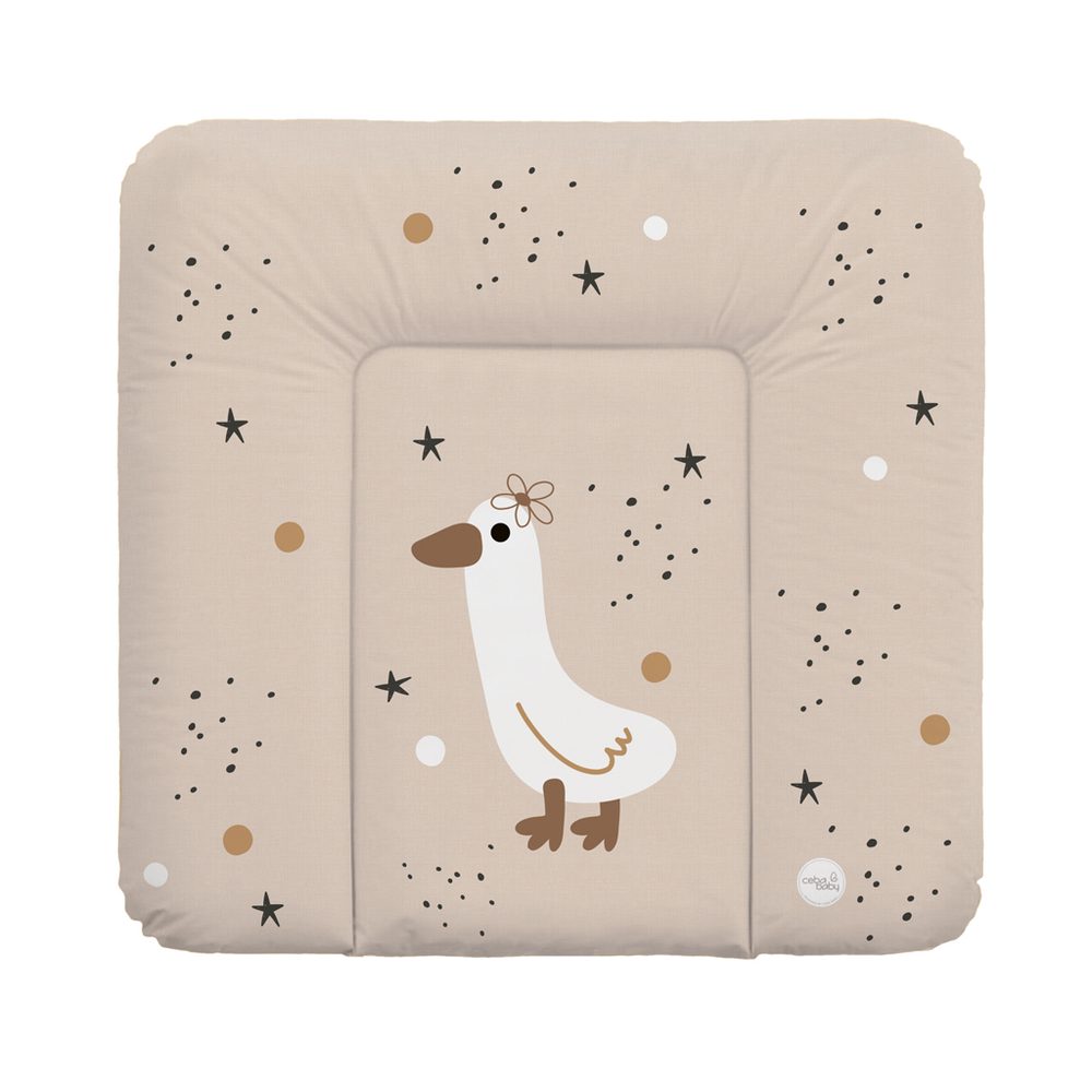 CEBA BABY Podložka přebalovací měkká střední (75x72) Basic - Star Duck