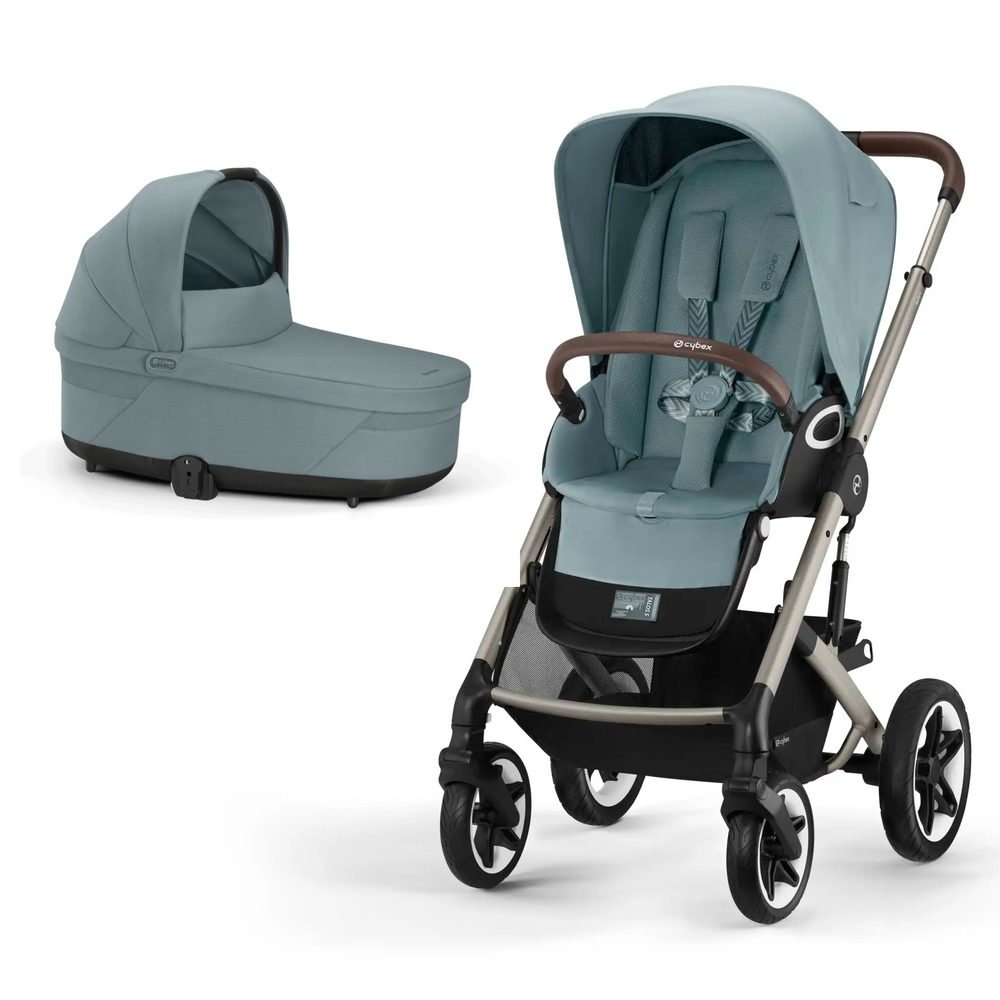Cybex Talos 2025 sada Lux 2v1 Talos S Lux + Cot S Lux - Stormy Blue