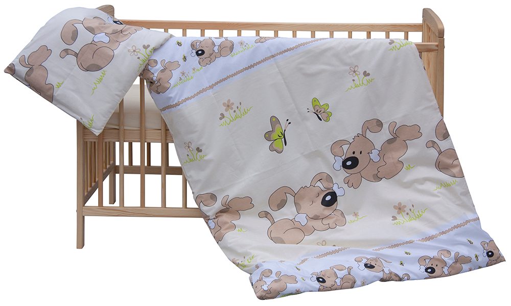 Scarlett Souprava do postýlky 2-dílná Japy béžová 90x120cm