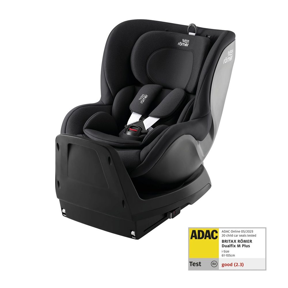 BRITAX-RÖMER Autosedačka Dualfix M Plus Style - Carbon Black