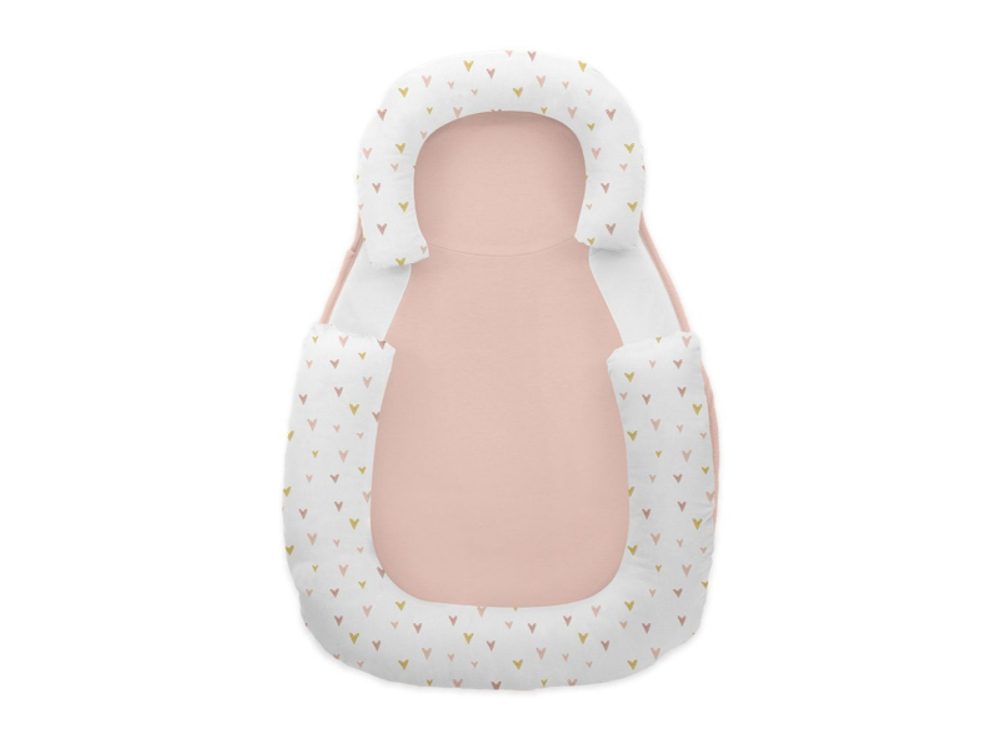 KikkaBoo Polohovací podložka Hearts