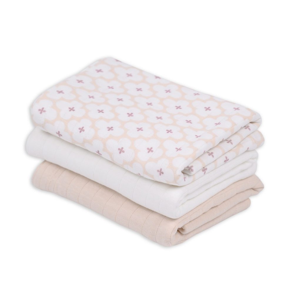 LODGER Swaddler Solid Matcha 3balení 70 x 70 cm Powder (obrázek 4)