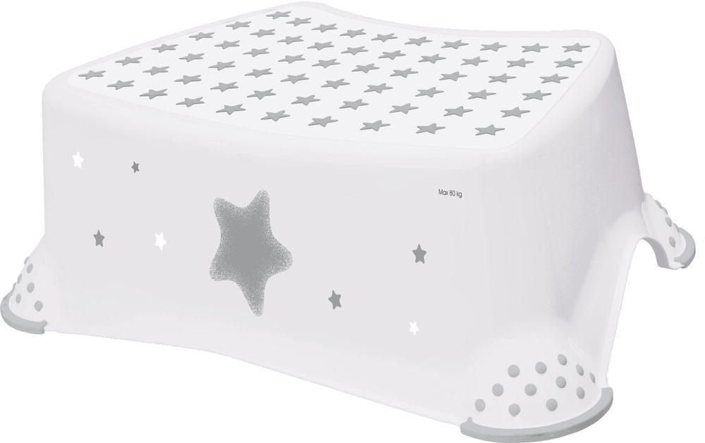KEEEPER Stupínek k WC/umyvadlu "Stars / Hippo" - Stars Kosmická bílá