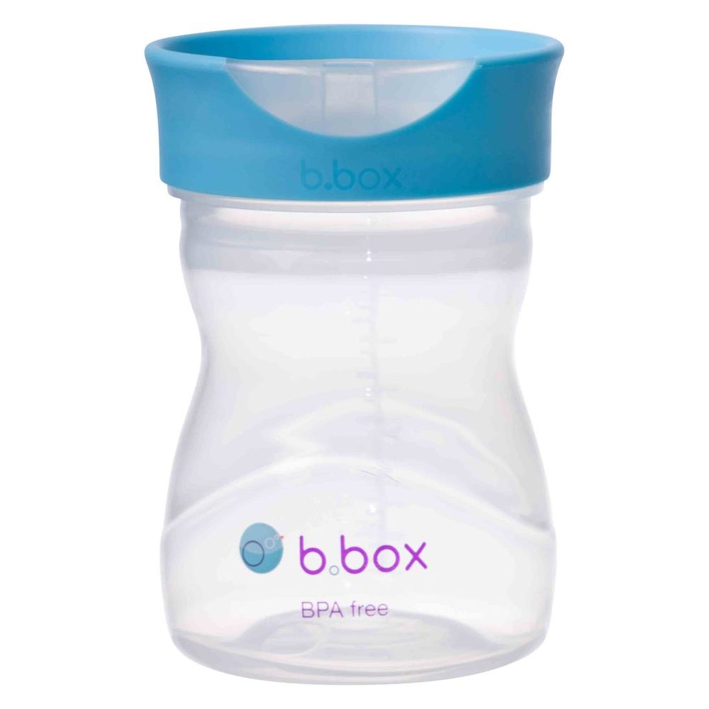 b.box Hrneček pro batolata 12m+ 240ml - modrý