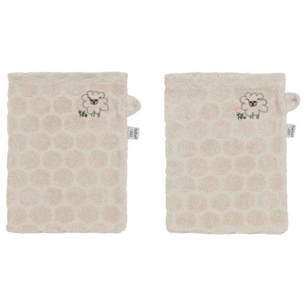 Bebe-Jou Froté žínky Bébé-Jou Tiny Sheep 2ks