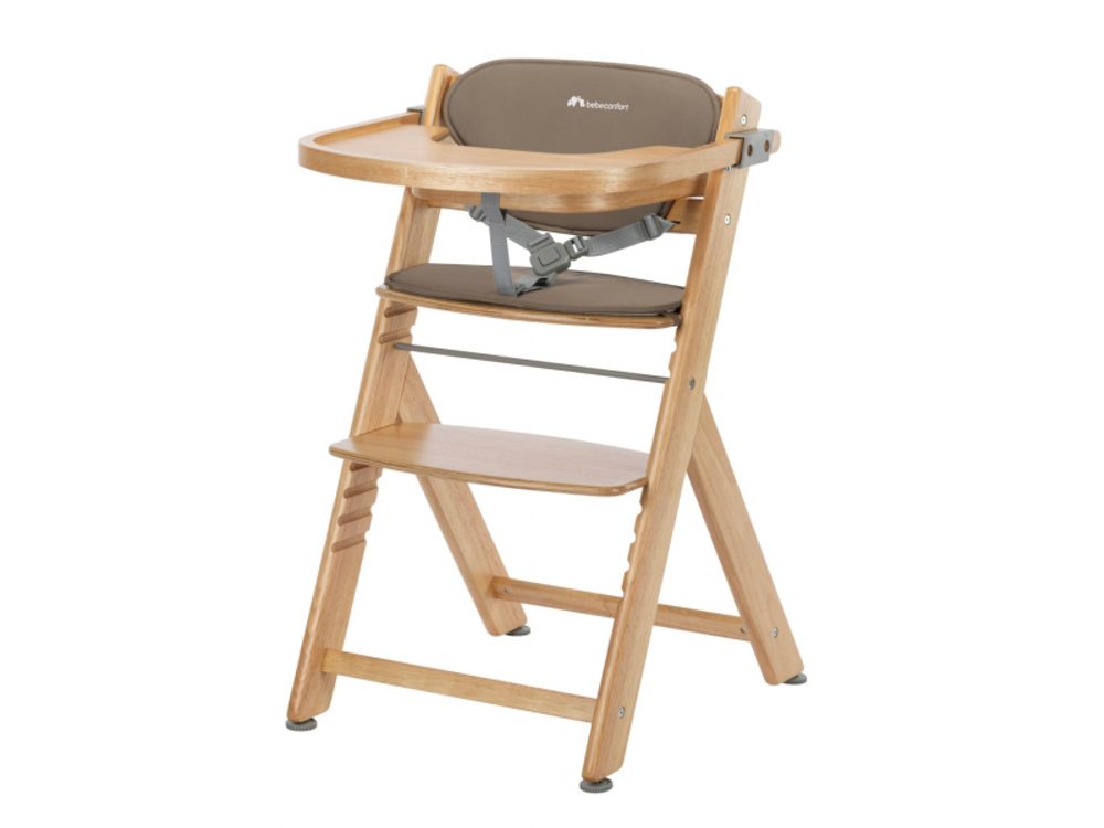 Bebeconfort Timba židlička rostoucí Natural Wood s podložkou