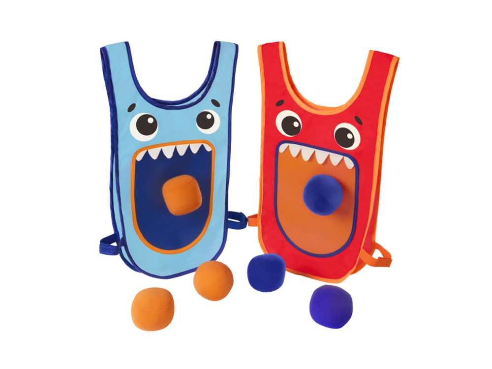 Levně B-Toys Vesty s míčky Monster Tag