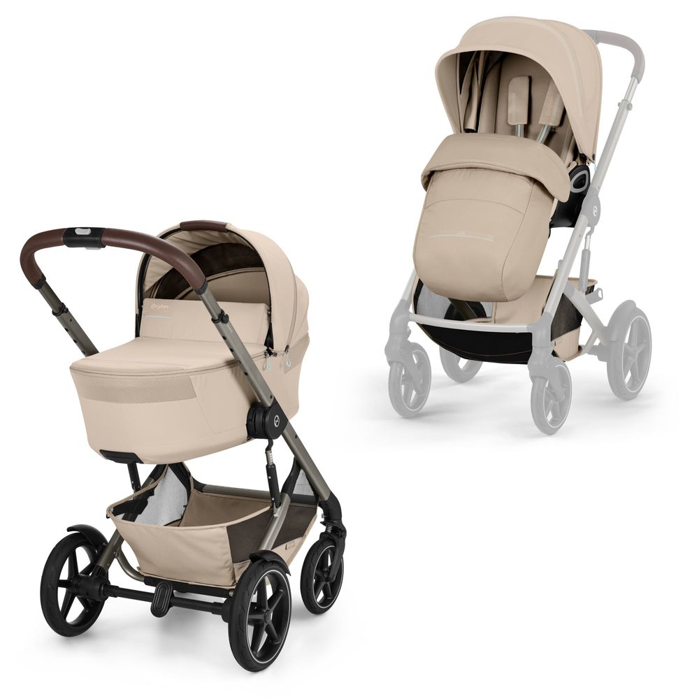 Cybex Talos S Lux + skládací korba 2026 - Almond Beige