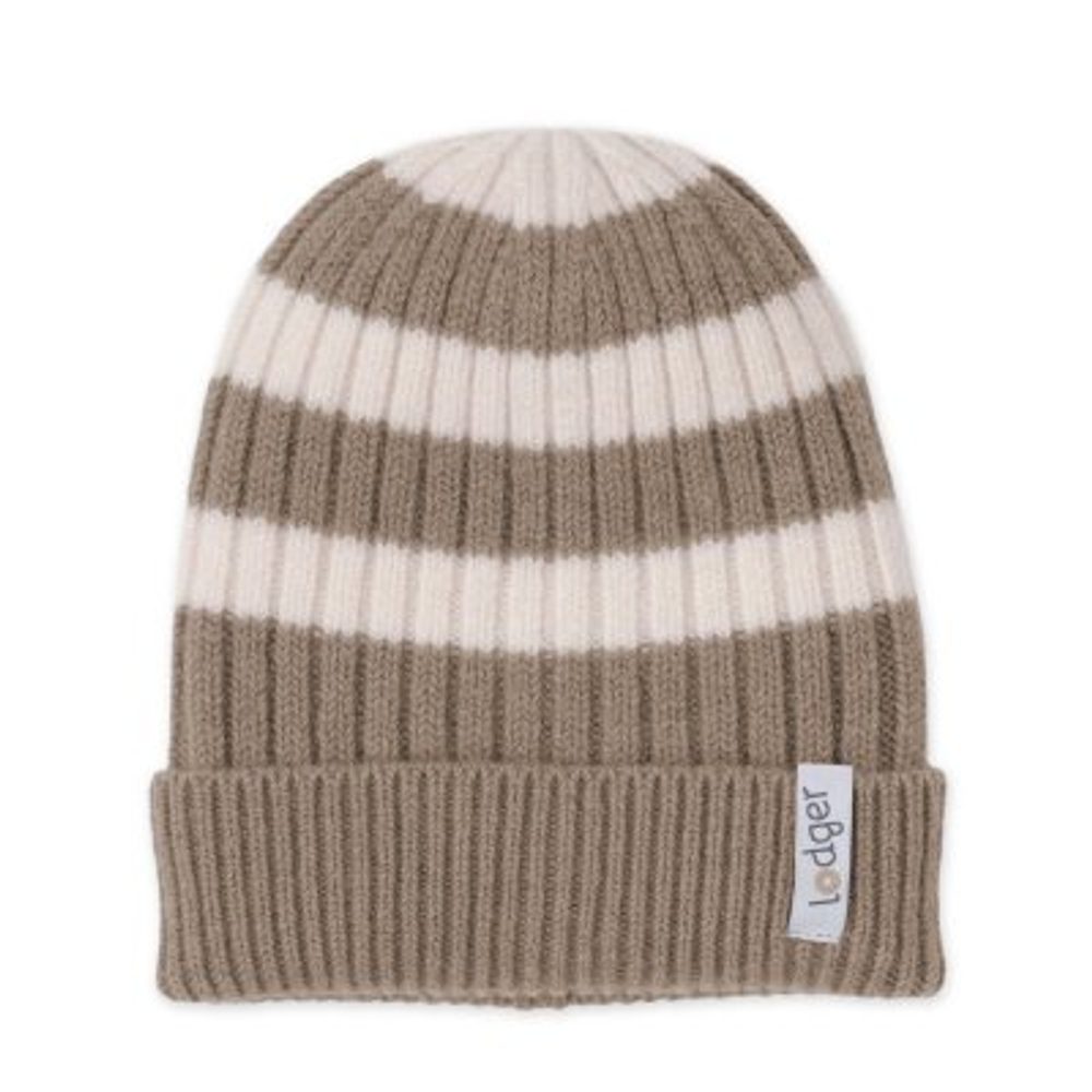 Lodger čepice stripe merino buffalo 6–12 měsíců