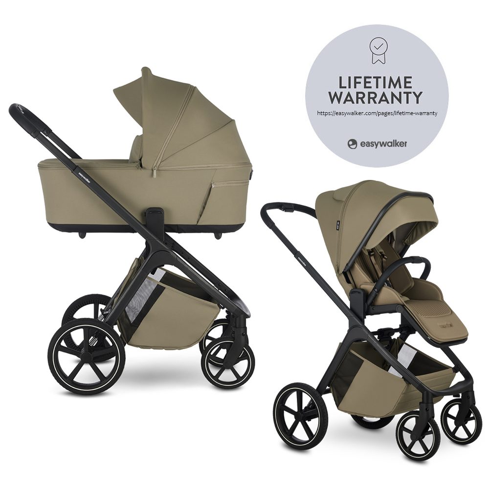 EASYWALKER Kočárek kombinovaný Zoey Go - Moss Green