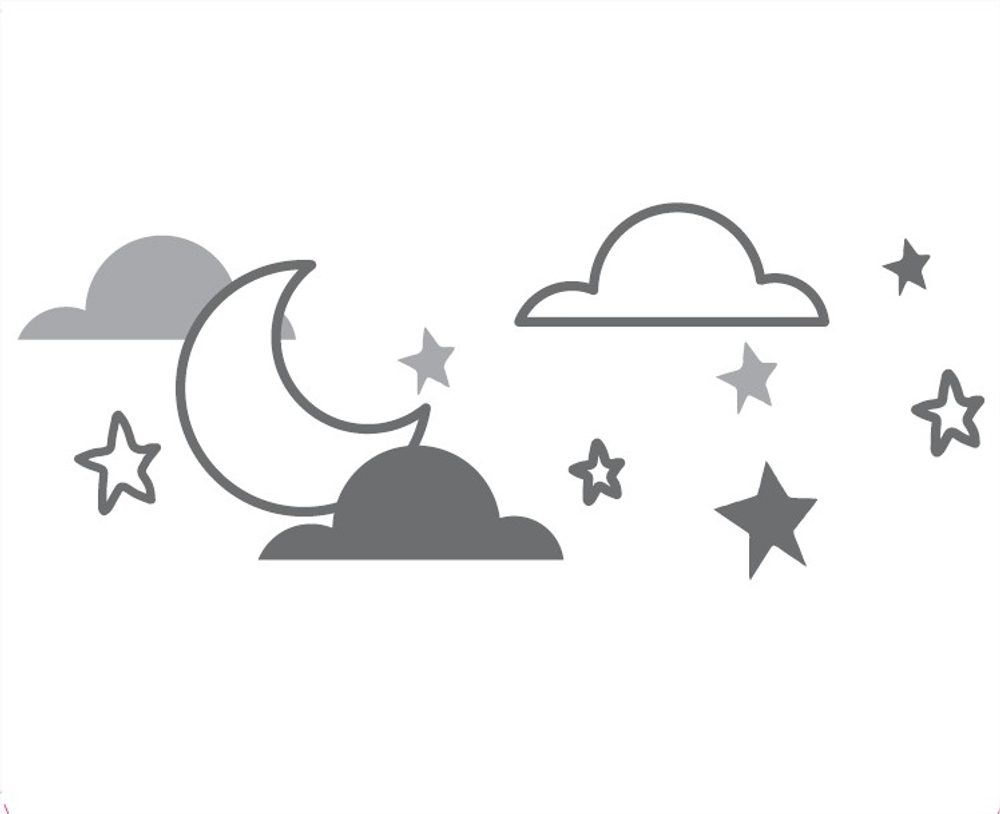 ZOPA Vanička 84cm Moon se zátkou Bílá