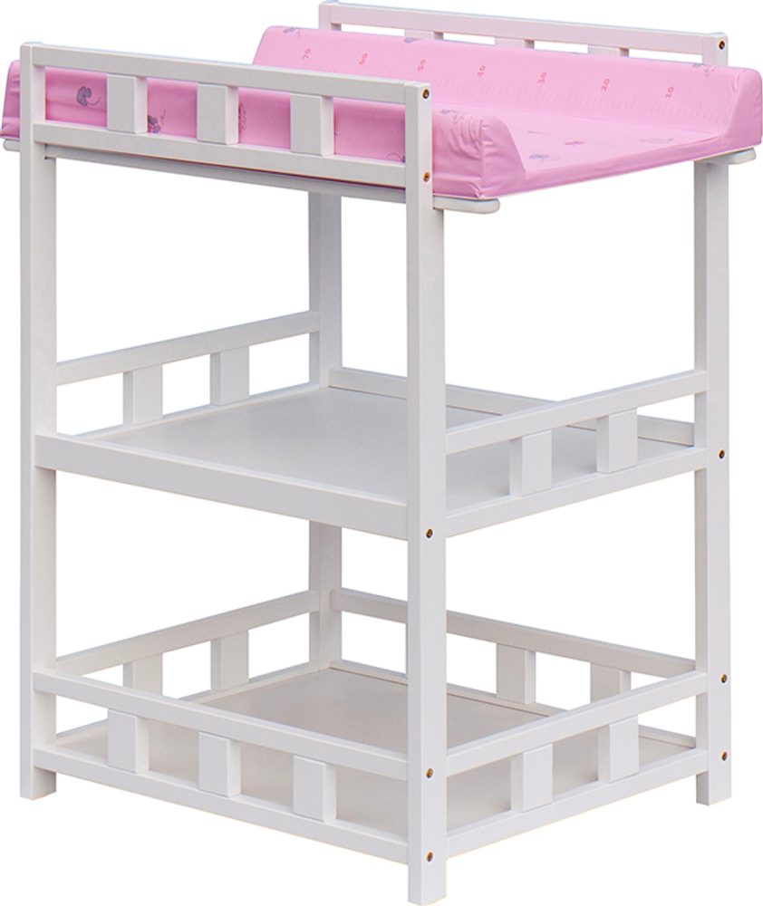 Scarlett Přebalovací pult Buno Bílý Slon Růžový