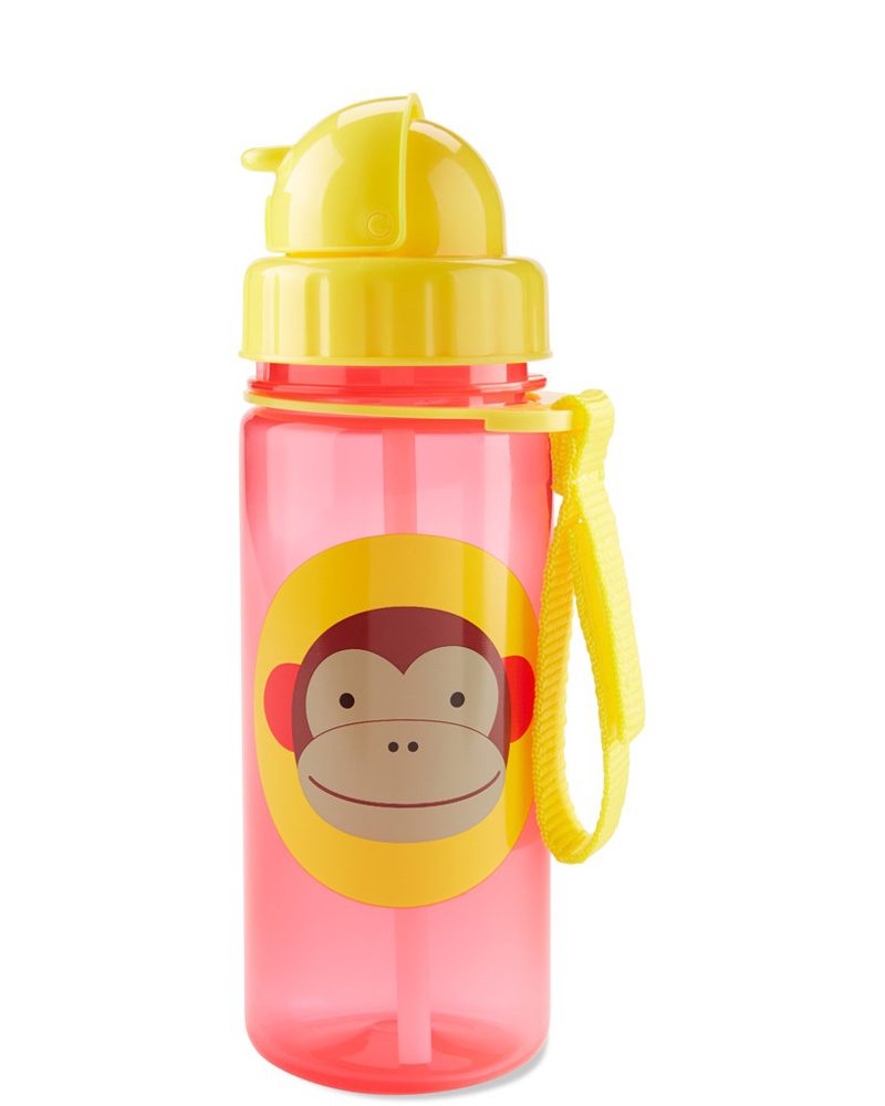 Skip Hop Zoo Hrnek s brčkem PP bez PVC a BPA 12m+ - Opice