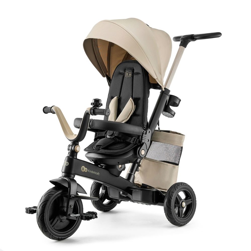 KINDERKRAFT Dětská tříkolka Easytwist Beige