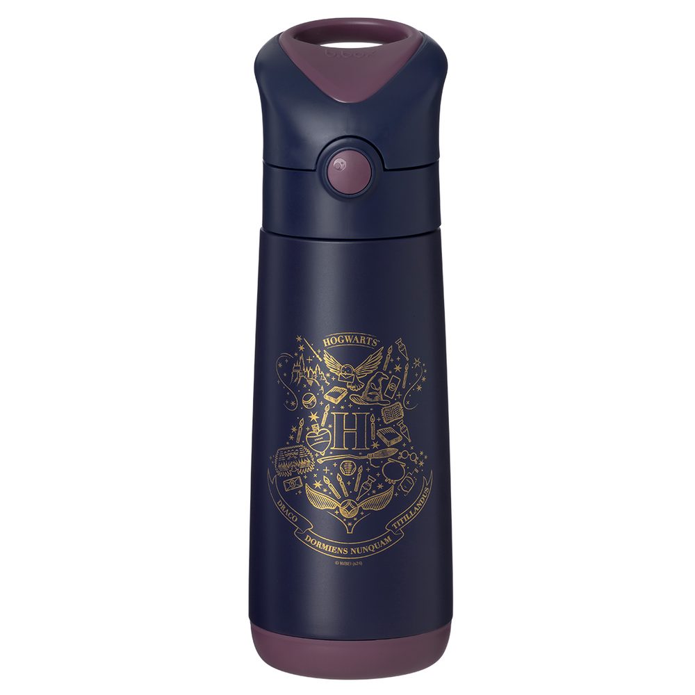 b.box Termoska na pití s brčkem 500 ml - Harry Potter