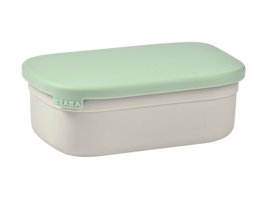 Beaba Svačinový box nerez Velvet Grey / Sage Green