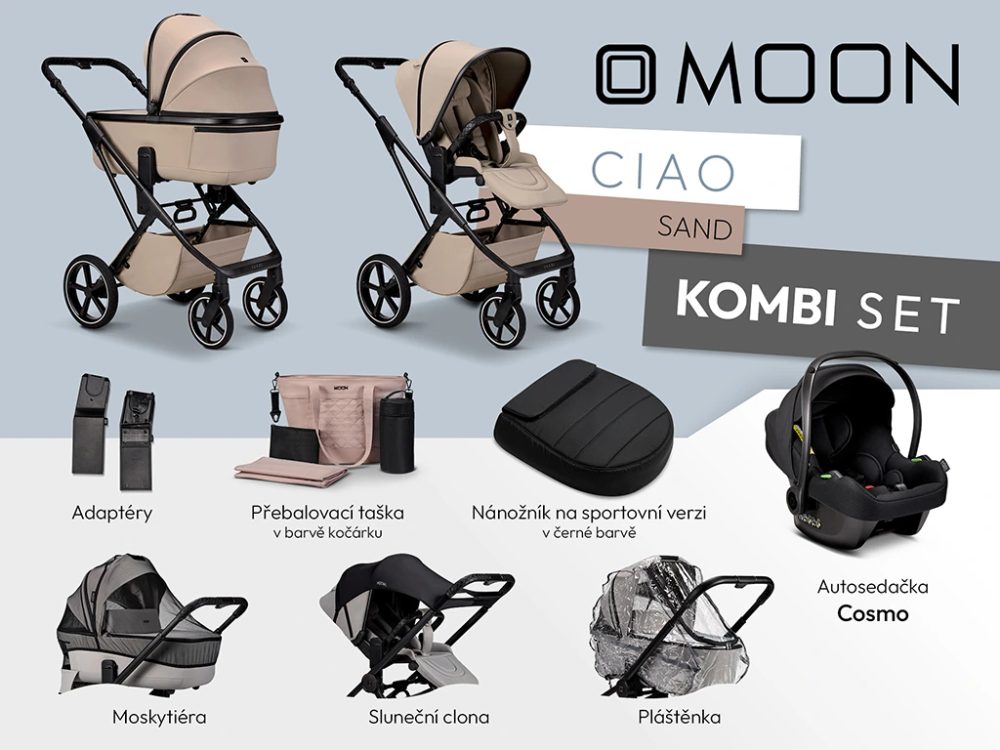 Moon CIAO KOMBI set - Sand