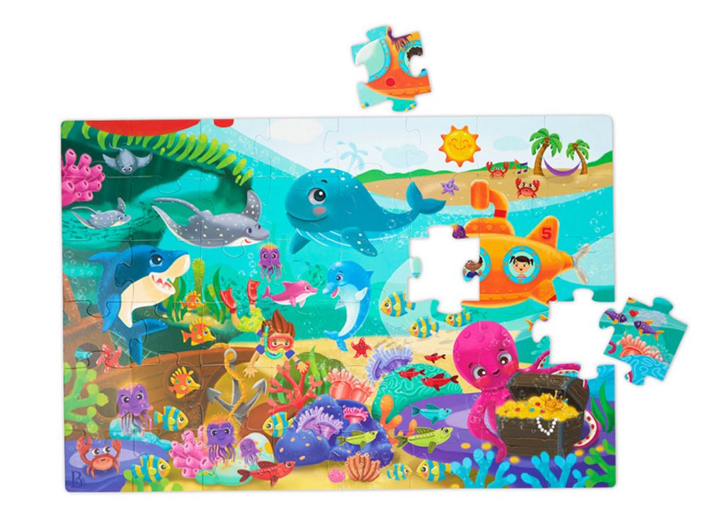 B-Toys Puzzle maxi 48 ks Podmořský svět