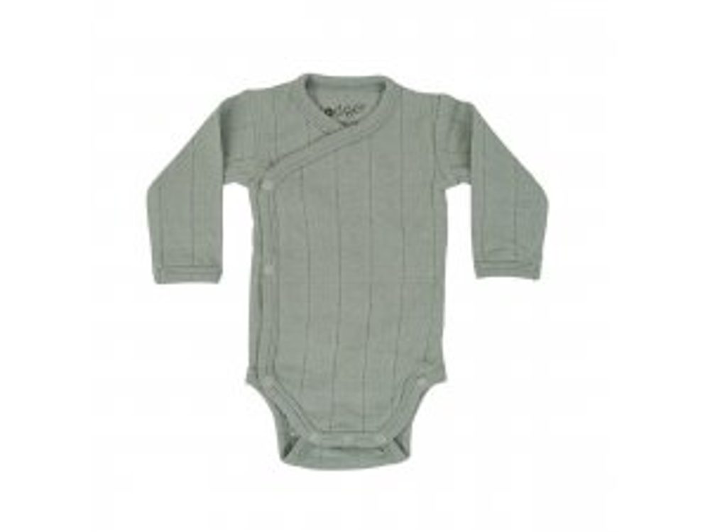 LODGER Romper Long Sleeves Tribe Silt Green 68