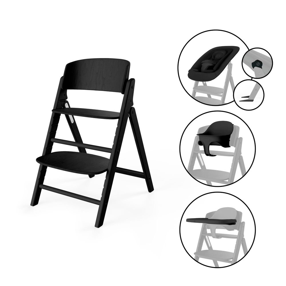 Cybex Click & Fold 4v1 - Stunning Black