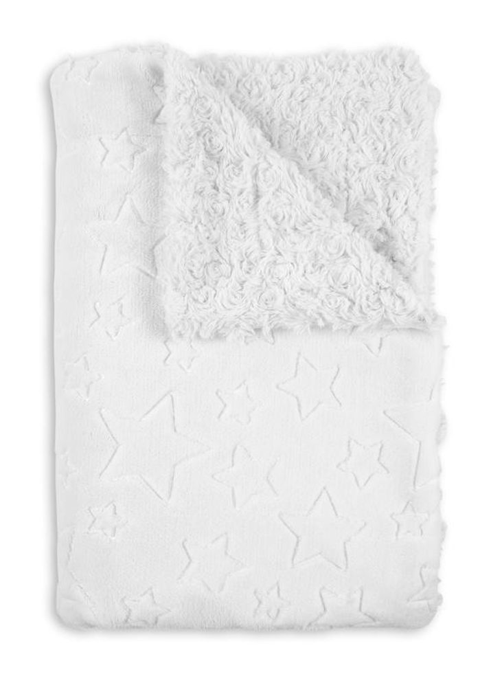 Interbaby DEKA HVĚZDY & RŮŽIČKY 80x110cm Krémová