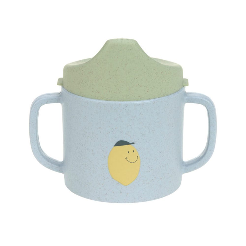 Lässig BABIES Sippy Cup PP/Cellulose Happy Fruits lemon