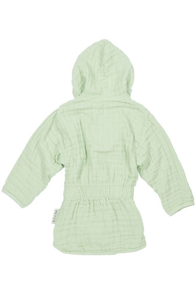 Meyco Mušelínový župánek 98/104 - Soft green