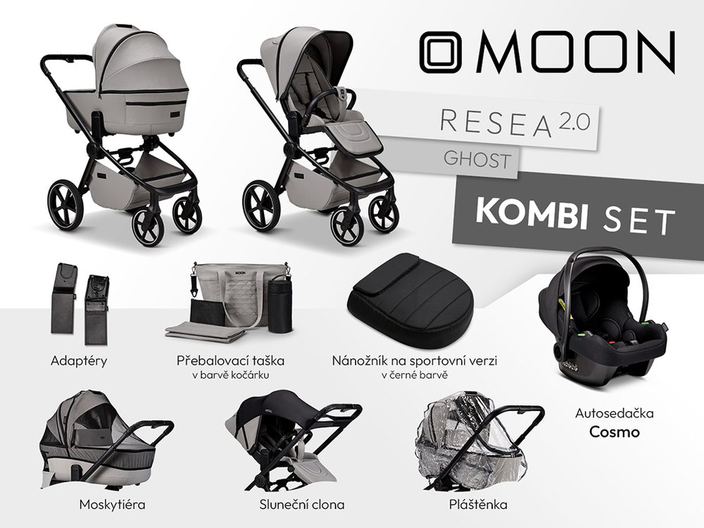 Moon Resea 2.0 Kombi set - GHOST