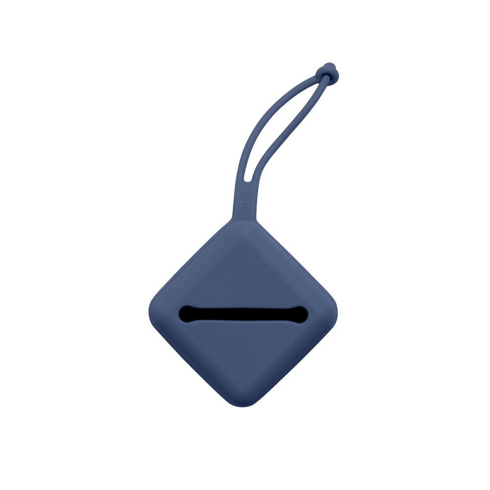 BIBS Silikonové pouzdro na dudlíky - Steel Blue