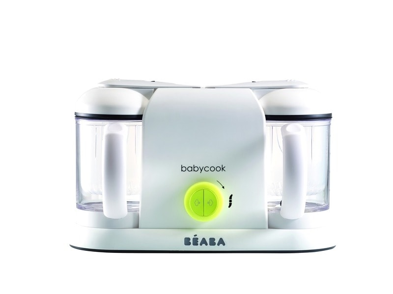 Beaba Parní vařič + mixér BABYCOOK DUO neonový