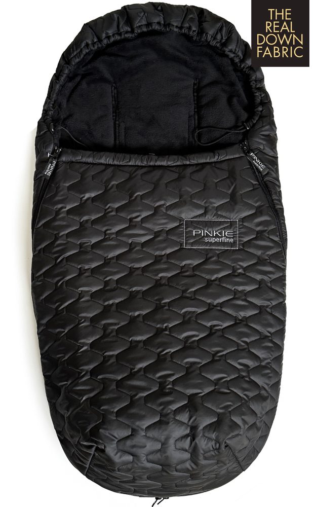 Pinkie péřový zimní fusak Superfine Black