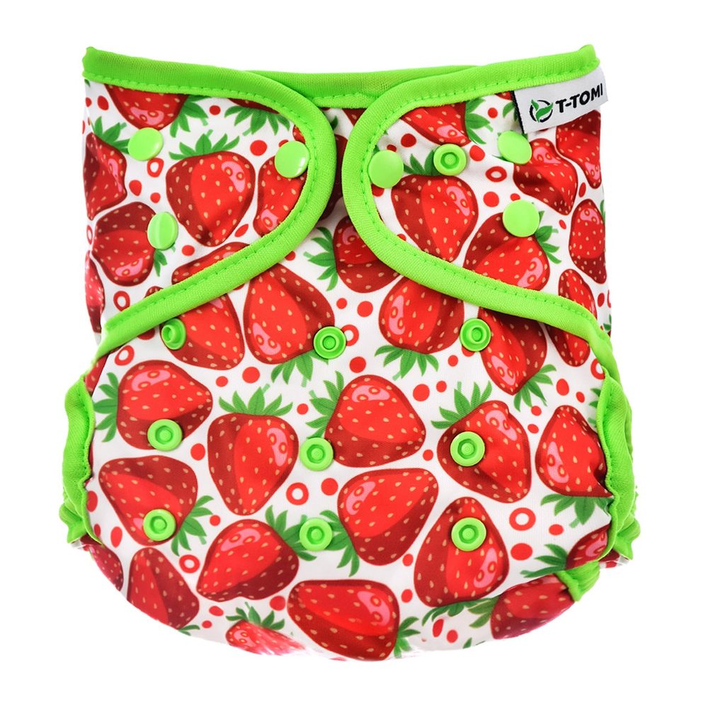Levně T-Tomi Svrchní kalhotky - STRAWBERRIES