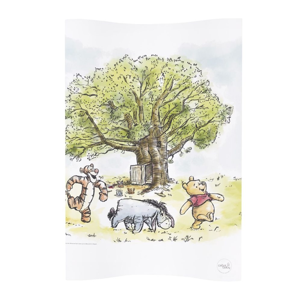 CEBA Podložka přebalovací měkká COSY (50x70) Disney Minnie & Mickey Blue - CEBA Podložka přebalovací měkká COSY (50x70) Disney Winnie the Pooh