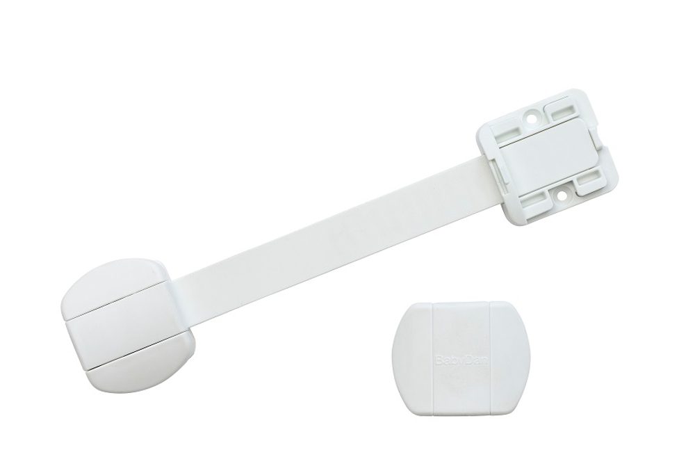 Baby Dan BabyDan univerzální bezpečnost.uzávěr Multi Purpose Lock BIO, bílý, 2ks