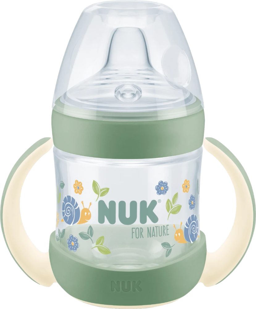 NUK Láhev na učení For Nature TC 150ml - zelená