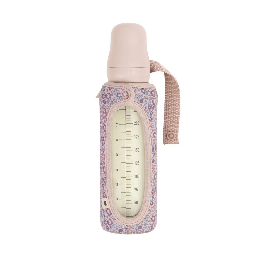 BIBS x Liberty obal na lahev velký - Blush