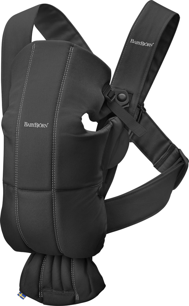 BABYBJÖRN Nosítko MINI Black cotton