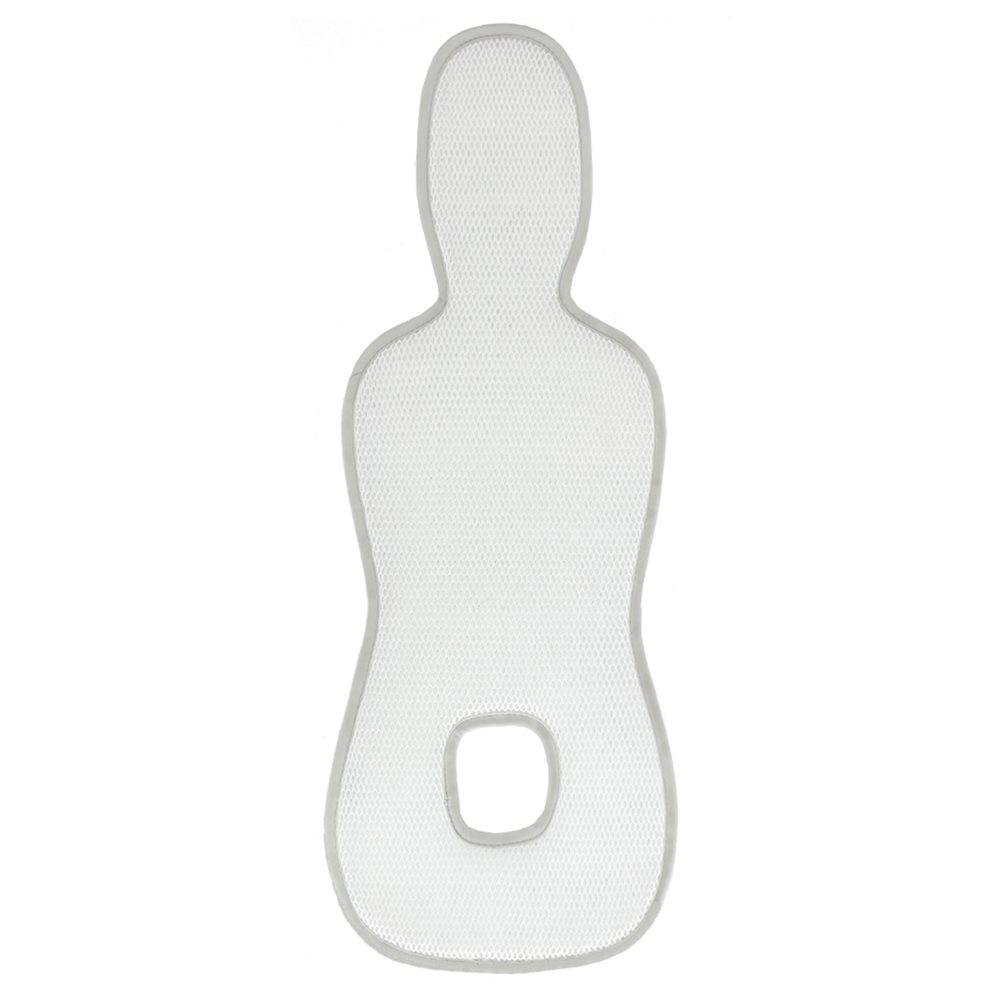 Prodyšná letní podložka do autosedačky Breeze Maory Šedá