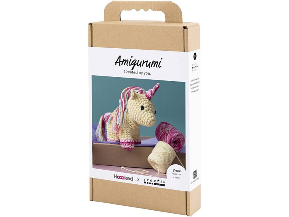 Creativ Company Sada na háčkování Amigurumi jednorožec (obrázek 3)