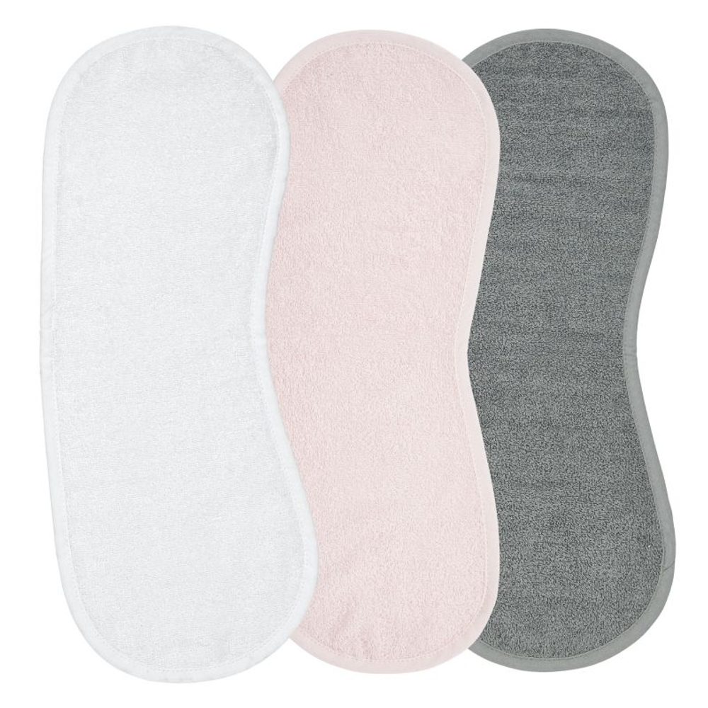 Meyco Ramenní chránič - White/light pink/grey