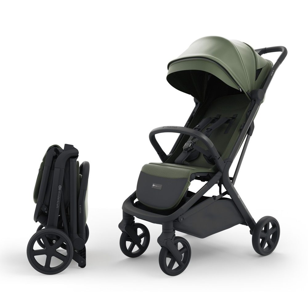 KINDERKRAFT SELECT Kočárek sportovní Nubi 3 Dark Ruby - KINDERKRAFT SELECT Kočárek sportovní Nubi 3 Mystic Green