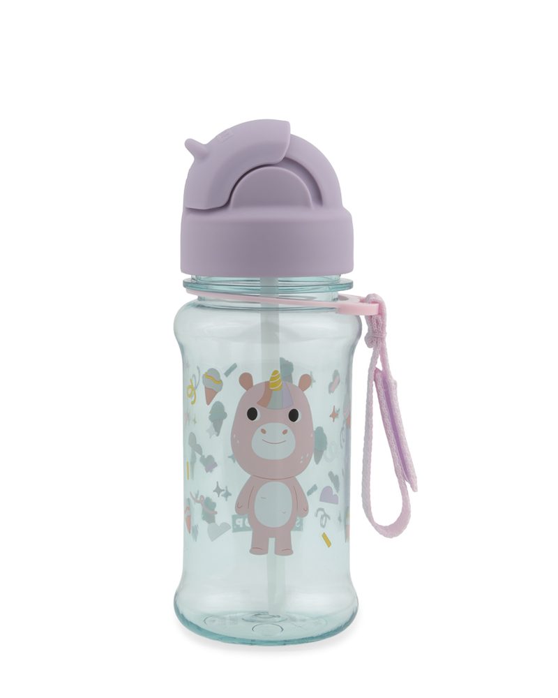 SKIP HOP Lahev s brčkem 355ml Besties Squad Dino 12m+ - SKIP HOP Lahev s brčkem 355ml Besties Squad Jednorožec 12m+