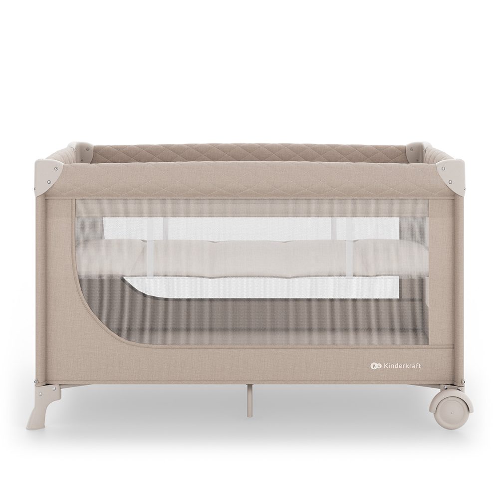 KINDERKRAFT Postýlka cestovní Leody Up - Beige
