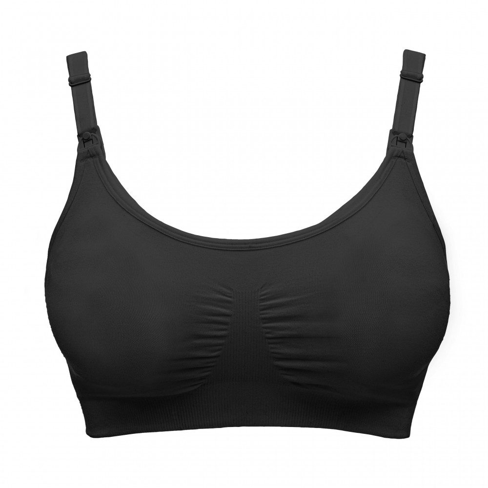 Medela Podprsenka 3v1 pro kojení a odsávání - Černá-XXL