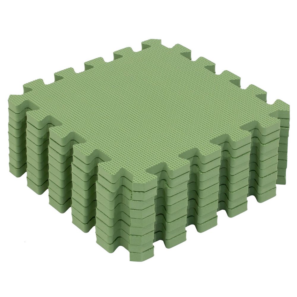 Rialto Baby Hrací podložka puzzle Green 90x90 cm