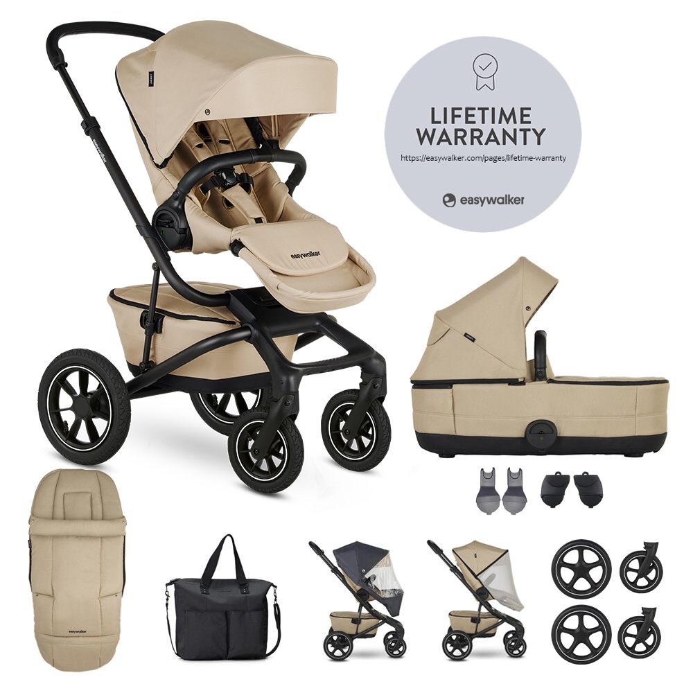 Easywalker SET Jimmey XXL AIR + RWS - Sand Taupe