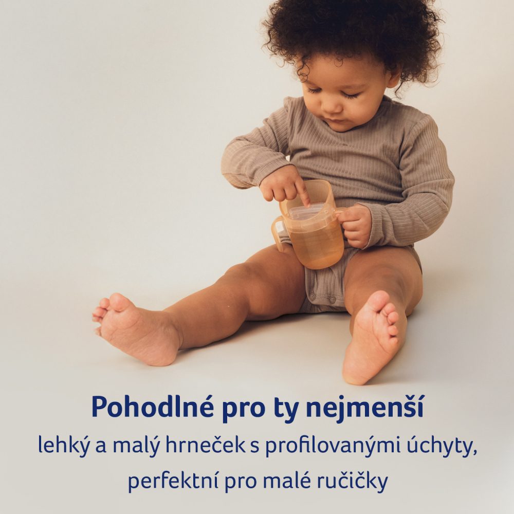 LOVI Hrneček tréninkový GENIUS 150ml Nude (obrázek 18)